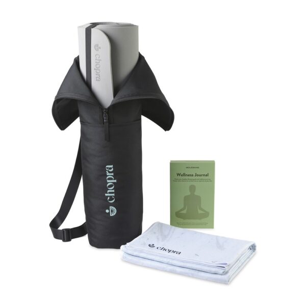 Mind, Body, and Flow Yoga Set - Black-Marble