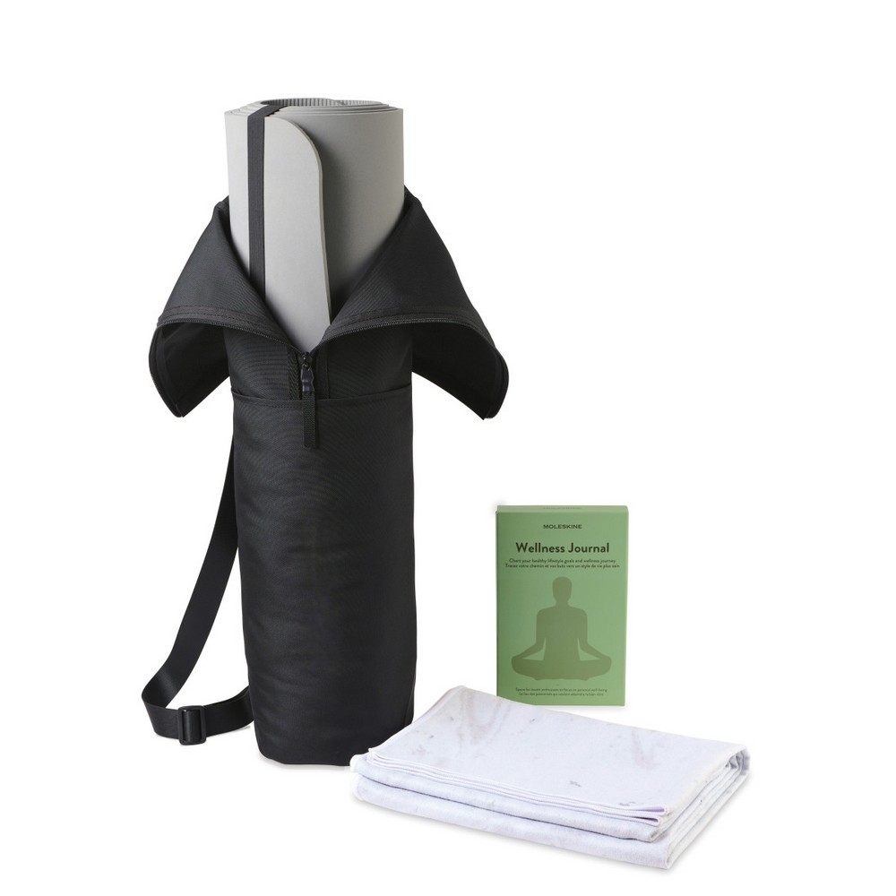 Mind, Body, and Flow Yoga Set - Black-Marble