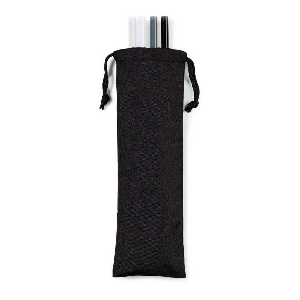 Aviana™ Juniper Reusable Tritan Straw Set - Black