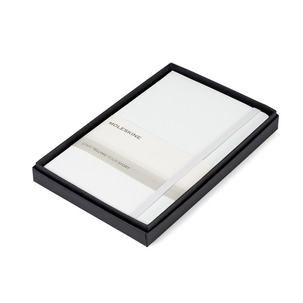 Moleskine® Medium Notebook Gift Set - White