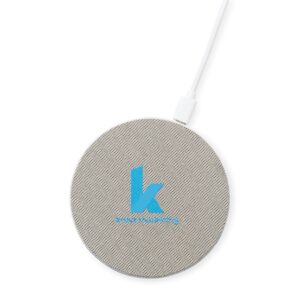 Auden Aluminum Wireless Charging Pad - Sliver