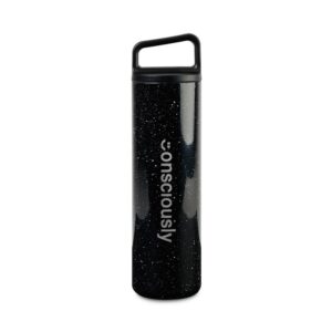 MiiR® Vacuum Insulated Wide Mouth Bottle - 20 Oz. - Black Speckle