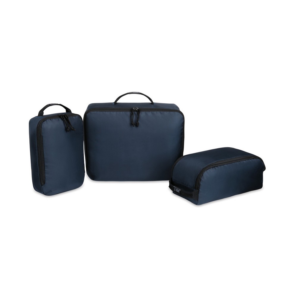 Renew rPET 3 Piece Packing Cube Set - Navy