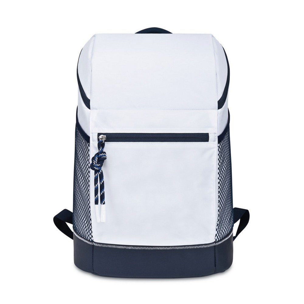 Harborside Backpack Cooler - White