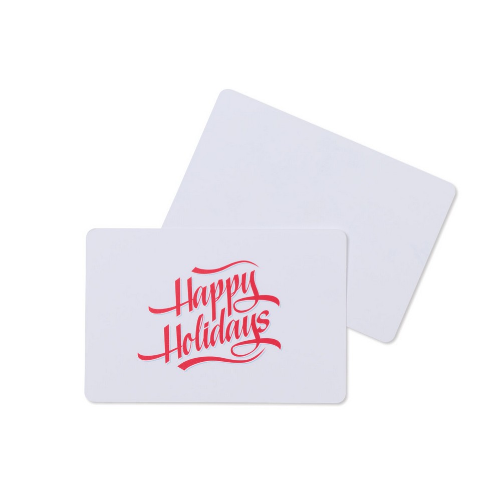 Happy Holidays Greeting Card - White