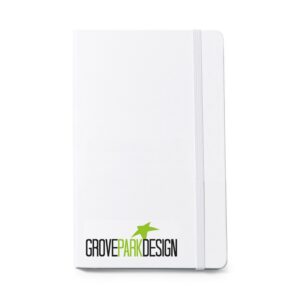 Moleskine® Hard Cover Ruled Large Notebook - White