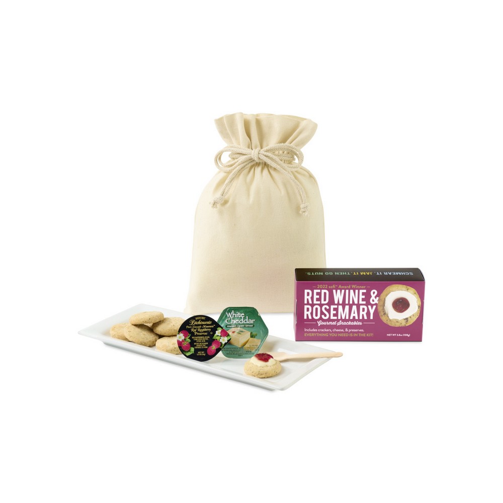 Crackerology Kit Starters Gift Bag - Red Wine & Rosemary Appetizer Kit