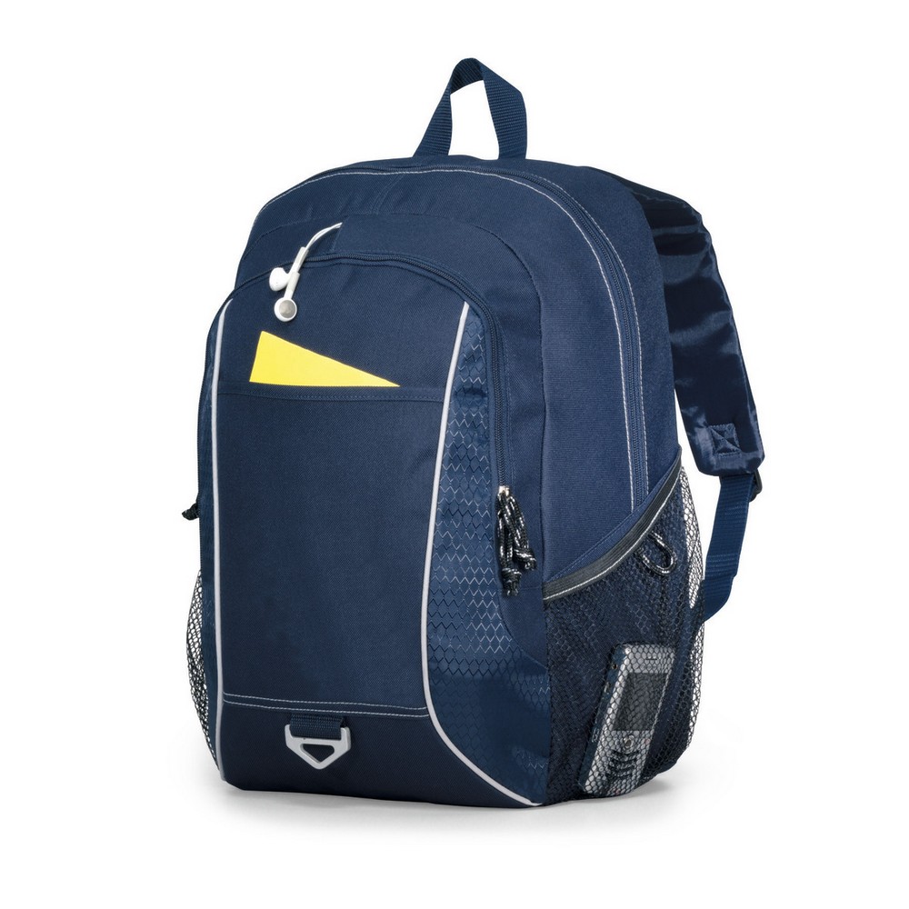 Atlas Laptop Backpack - Navy Blue