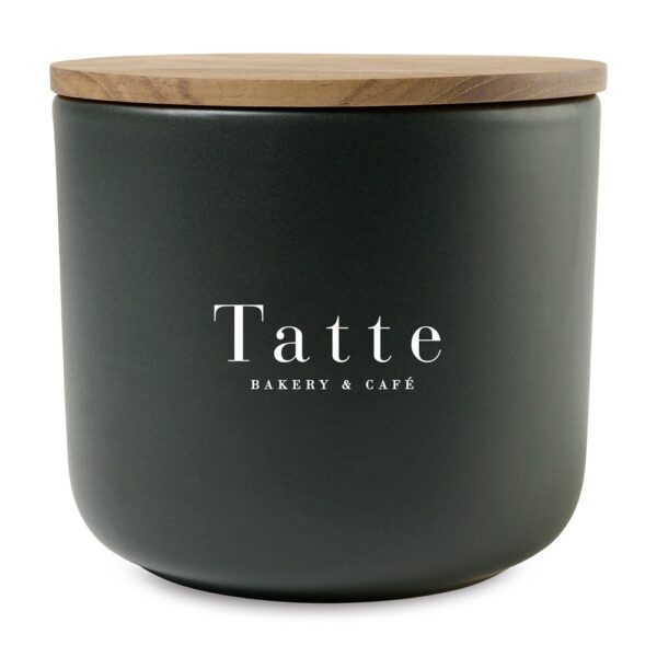 Be Home® Brampton Stoneware Container - Large - Black