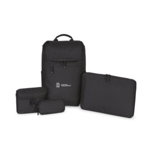 Mobile Professional Laptop Backpack - Black