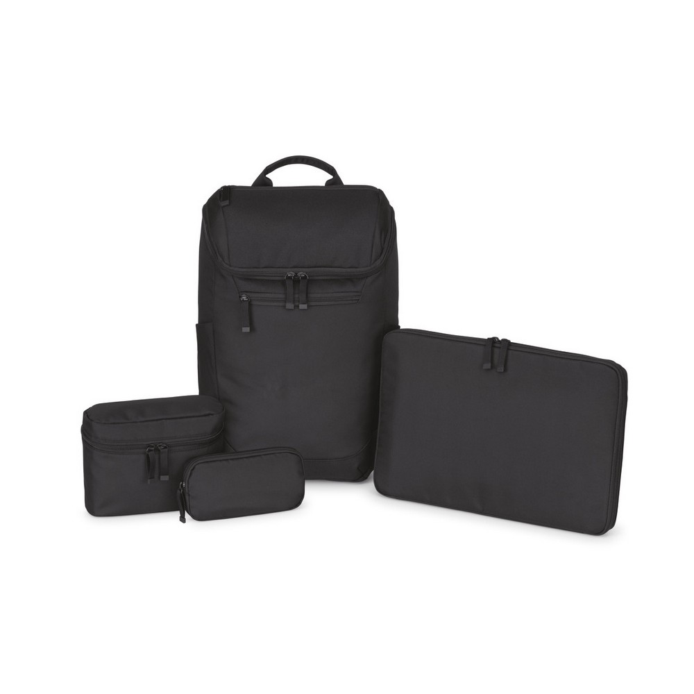 Mobile Professional Laptop Backpack - Black