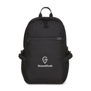 Renew rPET Laptop Backpack - Black
