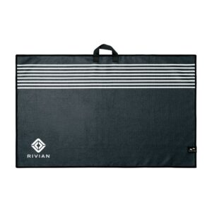 Slowtide® Fairway Quick Dry Golf Towel - Black