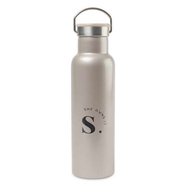 Aviana™ Metallics Double Wall Stainless Steel Bottle - 20 Oz. - Champagne