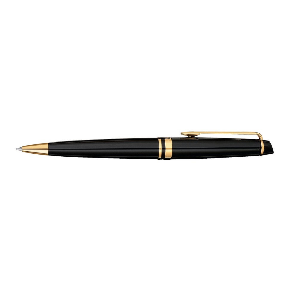 Waterman Expert Ballpoint - Black - Gold Trim