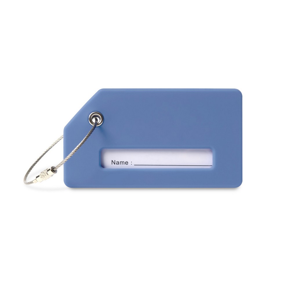 Silicone Luggage Tag - Royal Blue