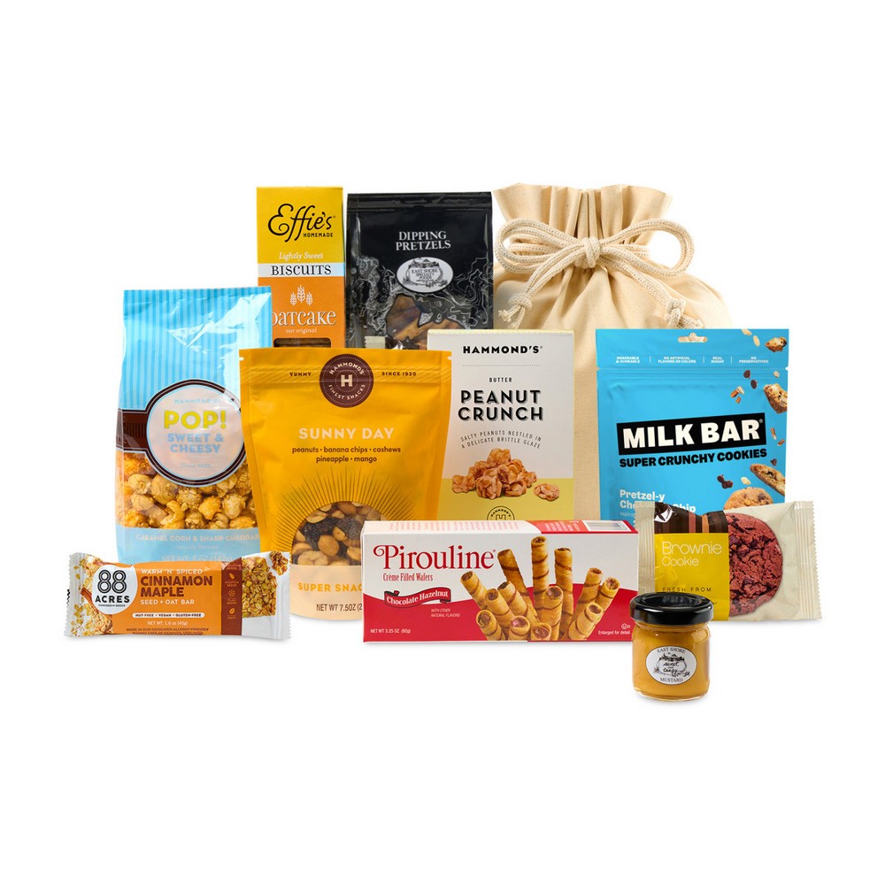 Crowd Pleaser Gourmet Gift Bag - Natural