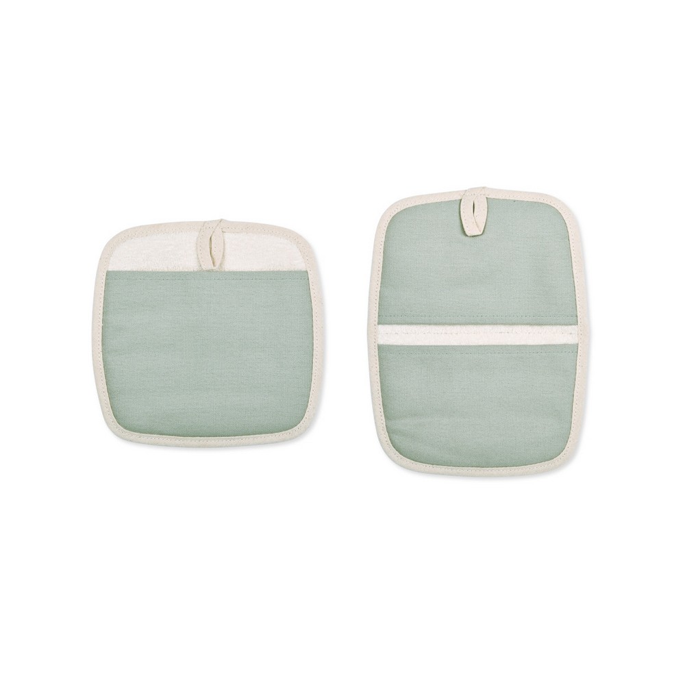 La Cuisine Potholder Hot Pad Set - Grey