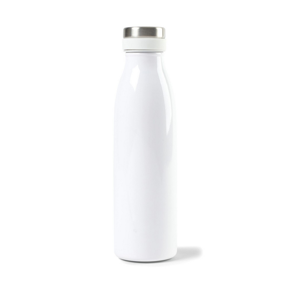 Aviana™ Palmer Double Wall Stainless Bottle - 17 Oz. - White Opaque Gloss