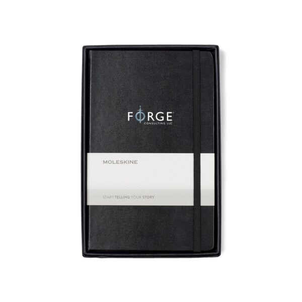 Moleskine® Large Notebook Gift Set - Black