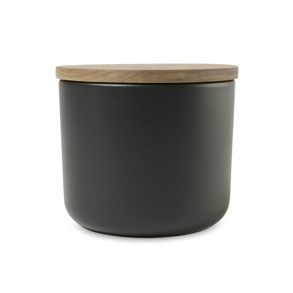 Be Home® Brampton Stoneware Container - Medium - Black