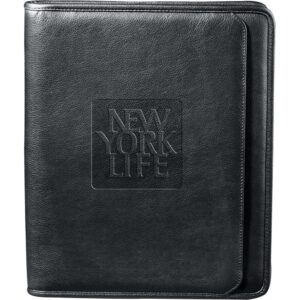 Manhattan Zippered Padfolio with FSC® Mix Paper