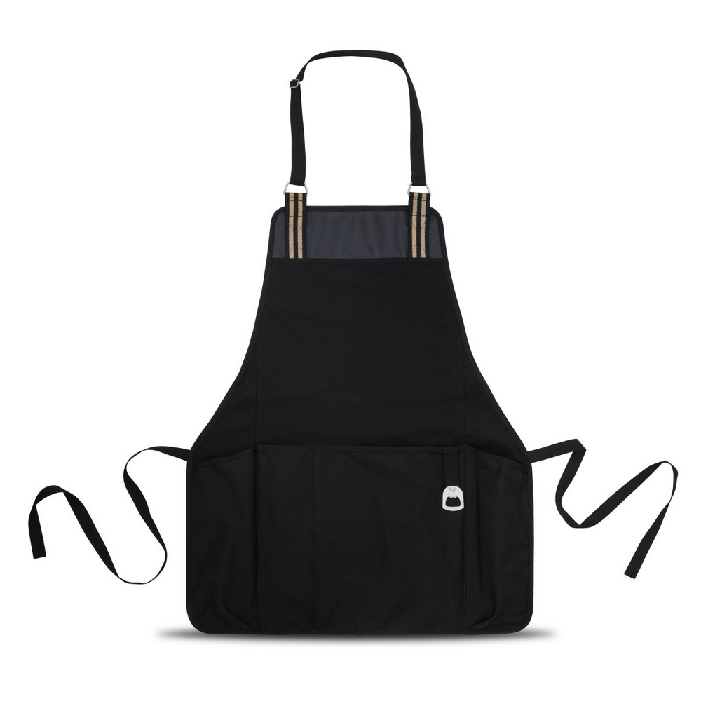 Charlie Cotton Grill Apron - Black