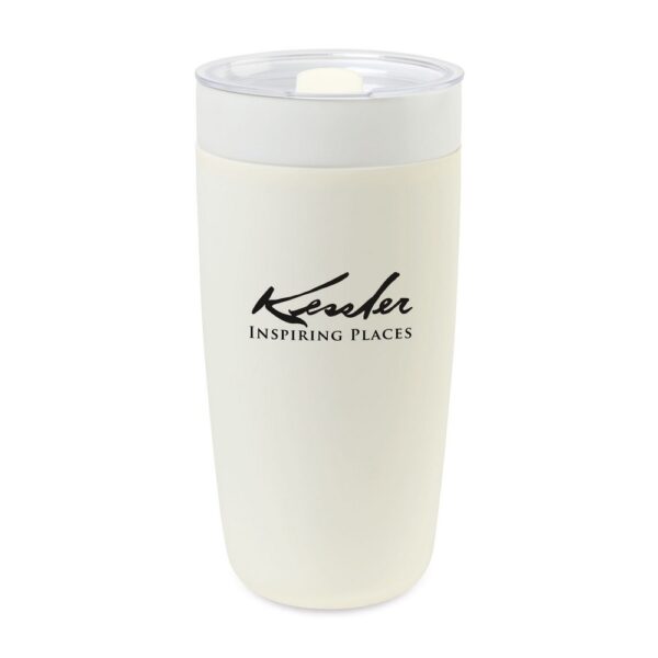 W&P Insulated Ceramic Tumbler -20 oz - Cream