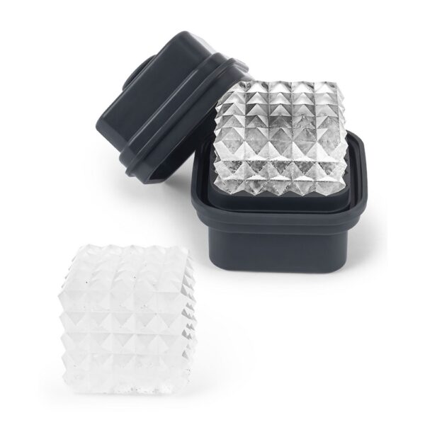 W&P Peak Crystal Gem Ice Mold - Charcoal