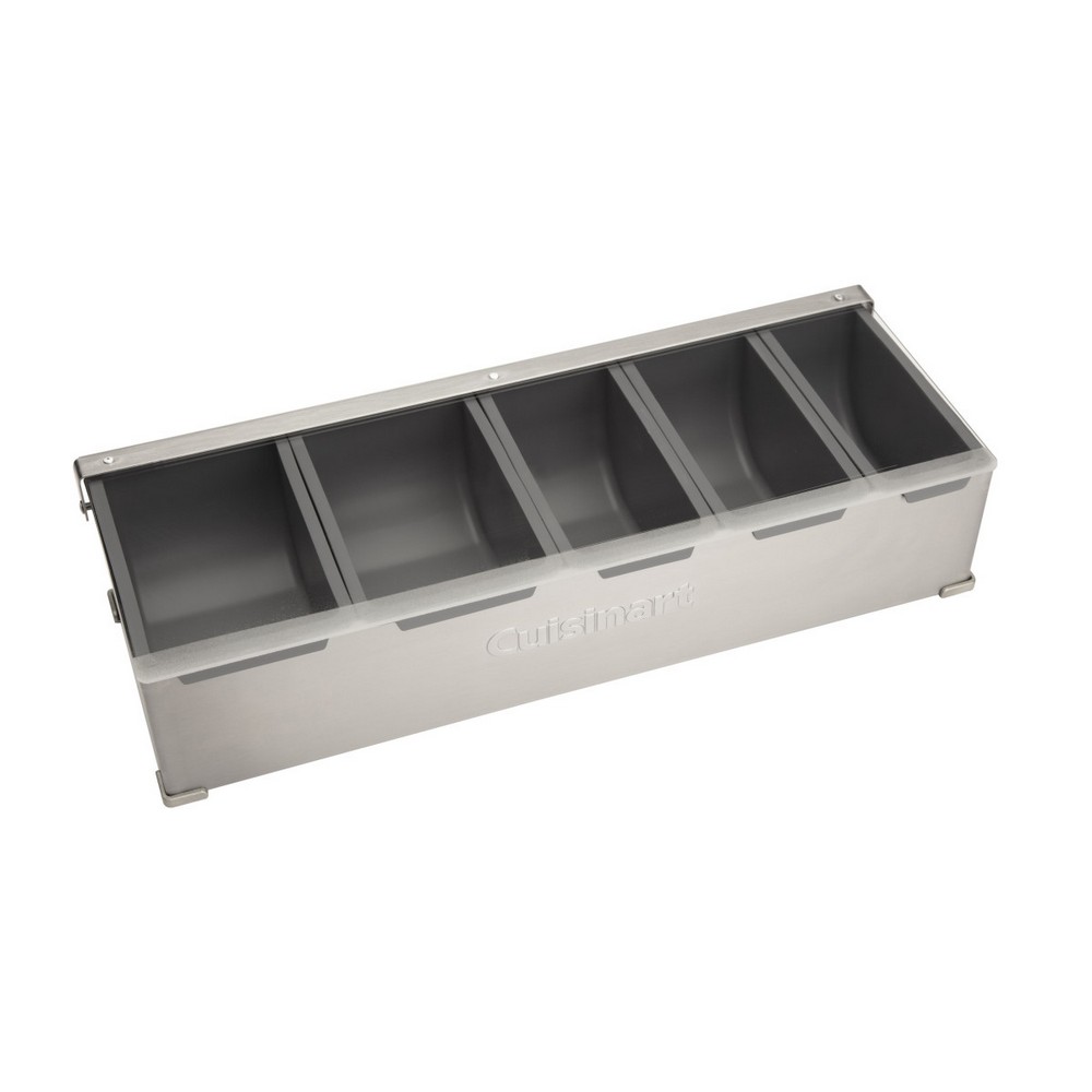 Cuisinart Outdoor® Condiment and Topping Station - Stainless Steel