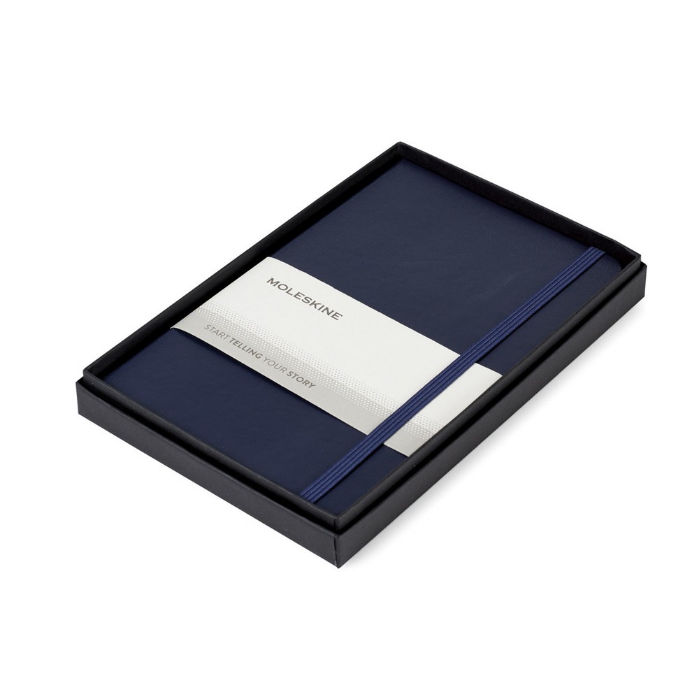 Moleskine® Medium Notebook Gift Set - Navy Blue