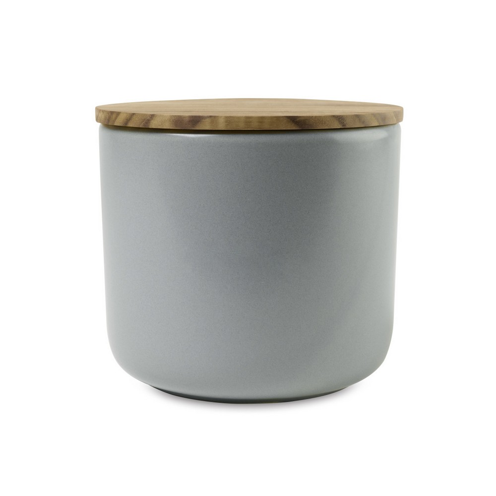 Be Home® Brampton Stoneware Container - Large - Light Grey