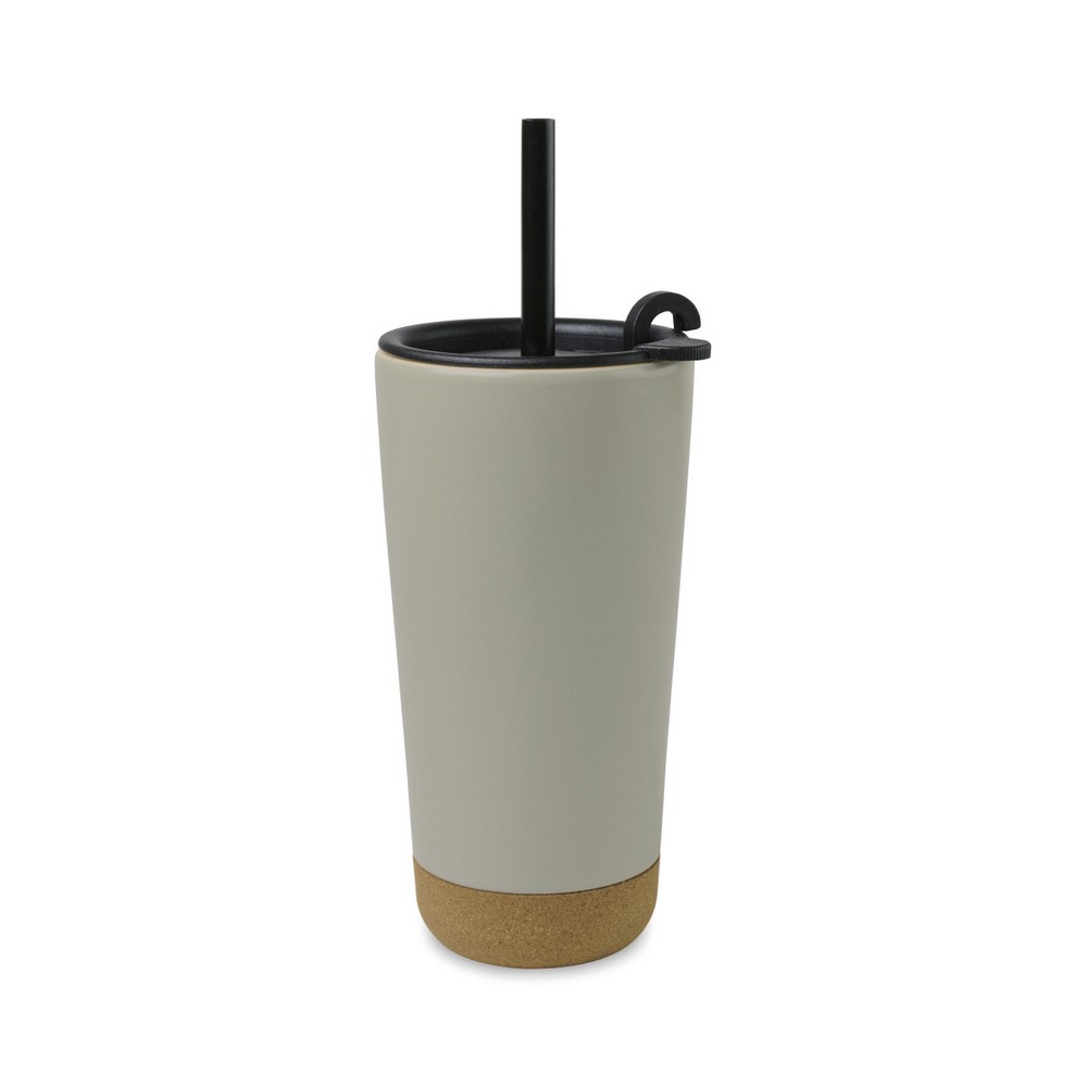Valo Ceramic To-Go Cup - 18 Oz. - Sage Gray