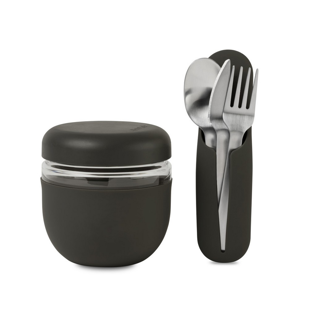 W&P Porter No Waste Lunch Set - Charcoal