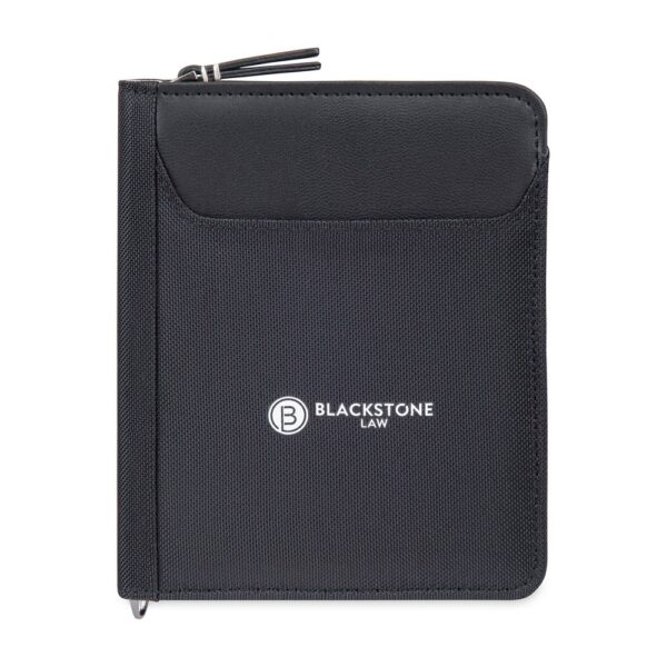 Travis & Wells® Lennox Passport Wallet - Black