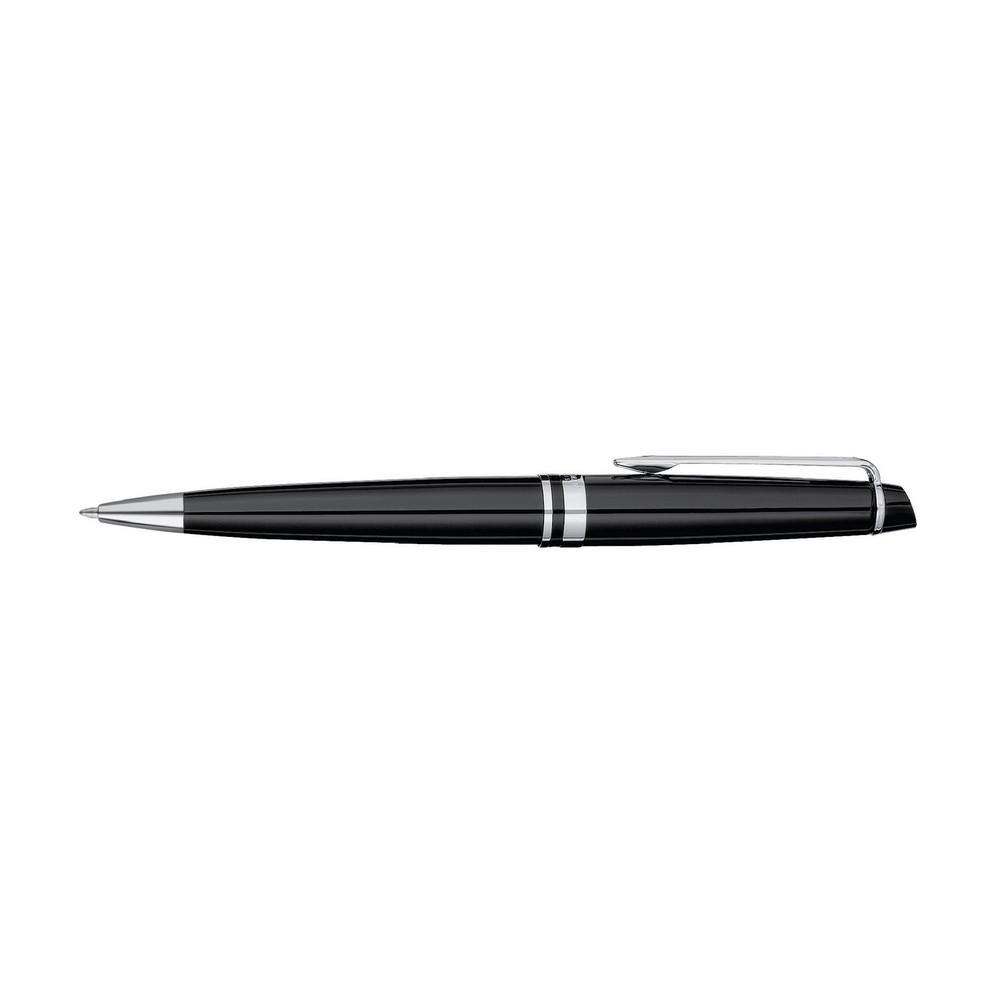Waterman Expert Ballpoint - Black - Silver Trim