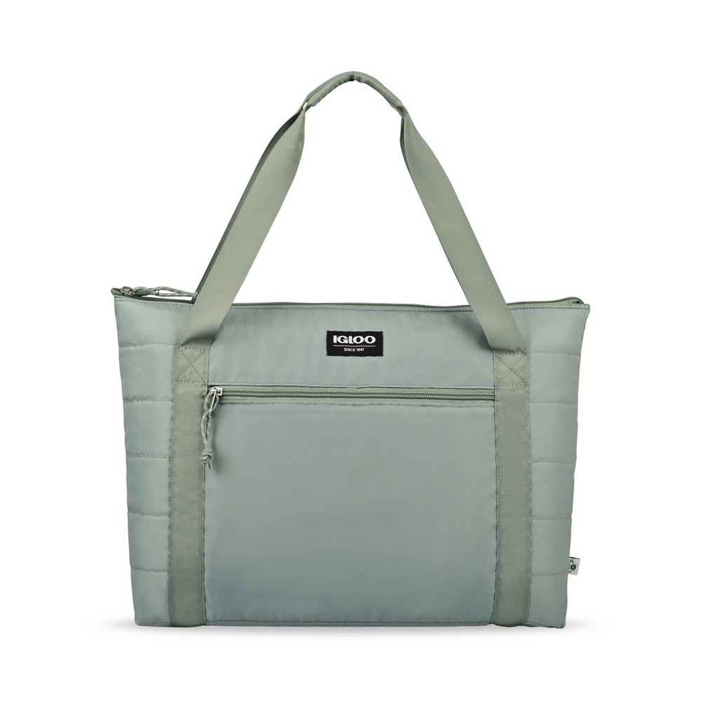 Igloo® Packable Puffer 20-Can Cooler Bag - Aqua Gray