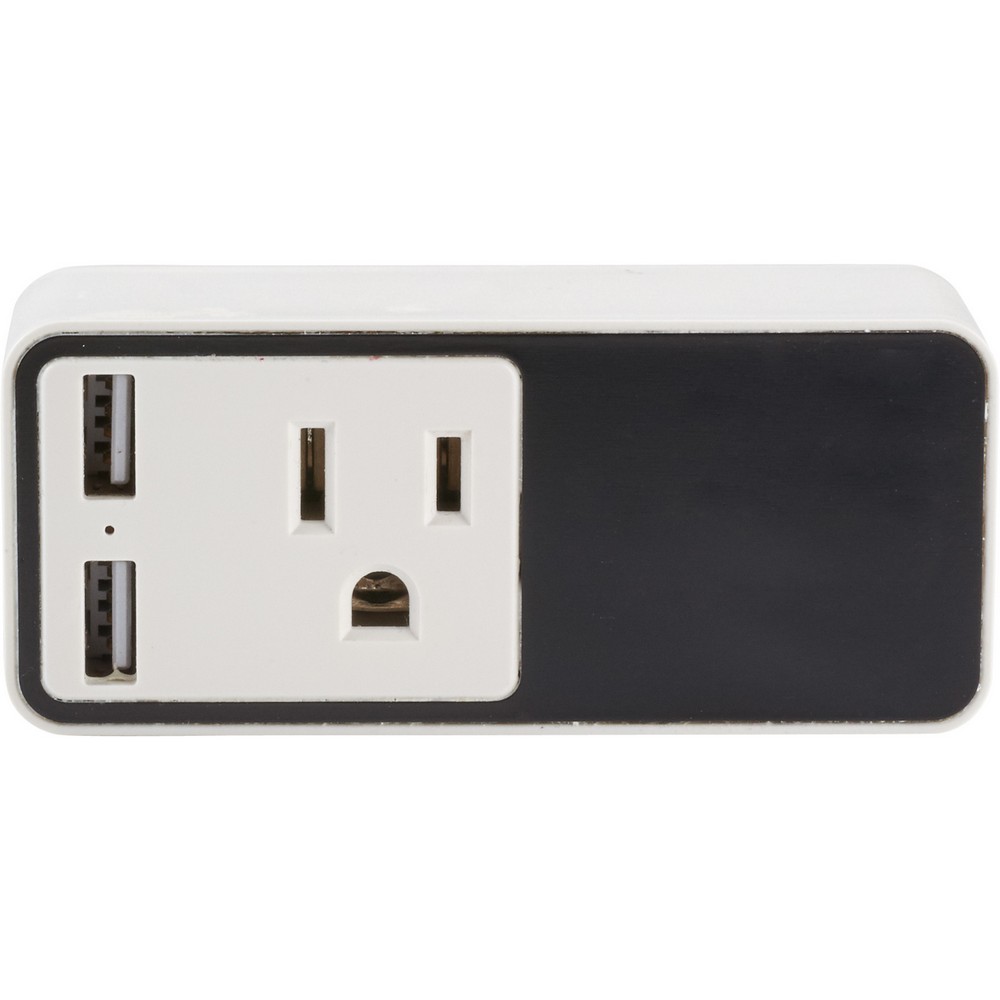 Light Up Logo Wifi Smart Plug With Usb Output