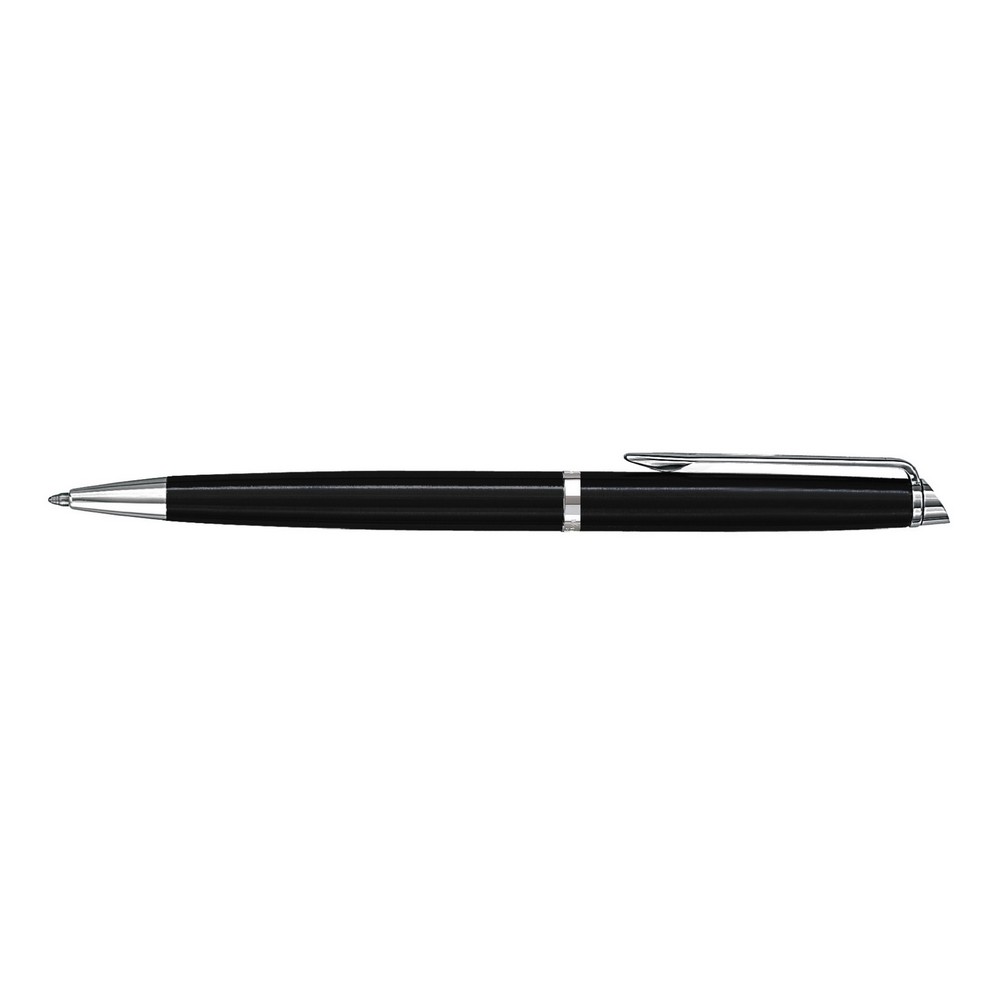 Waterman Hemisphere Ballpoint - Blue Ink - Black - Silver Trim