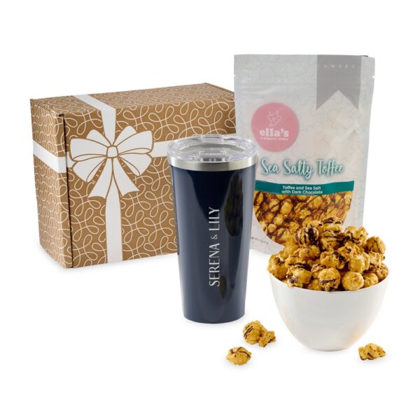 Corkcicle® You're Terrific Gourmet Gift Box - Gloss Navy