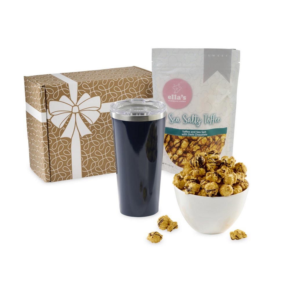 Corkcicle® You're Terrific Gourmet Gift Box - Gloss Navy