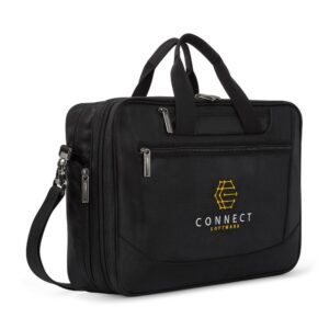 Travis & Wells® Transit Laptop Portfolio - Black