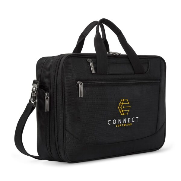 Travis & Wells® Transit Laptop Portfolio - Black
