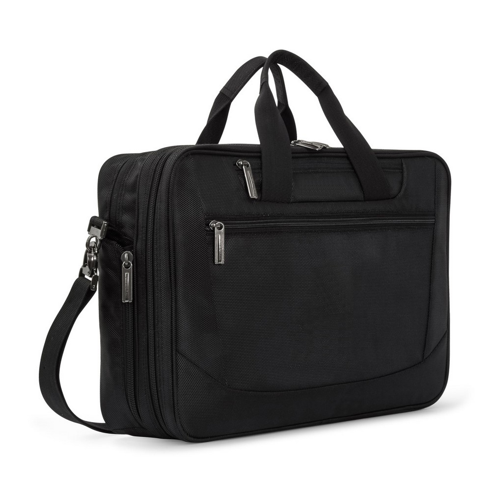 Travis & Wells® Transit Laptop Portfolio - Black