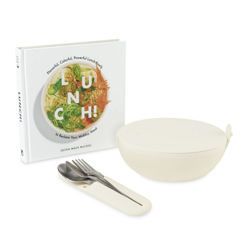 W&P Power Lunch & Book Bundle - Cream