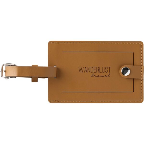 Bio Leather Luggage Tag