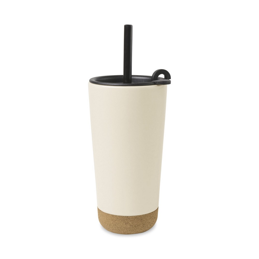 Valo Ceramic To-Go Cup - 18 Oz. - Bone
