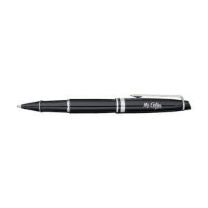 Waterman Expert Rollerball - Black - Silver Trim
