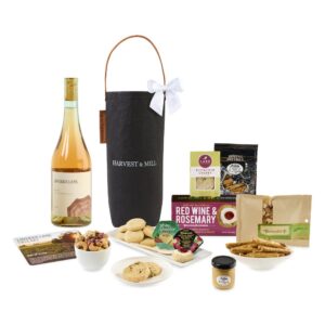 Limerick Lane Cellars Wine Enthusiast Tote & Gourmet Gift Set - Ebony