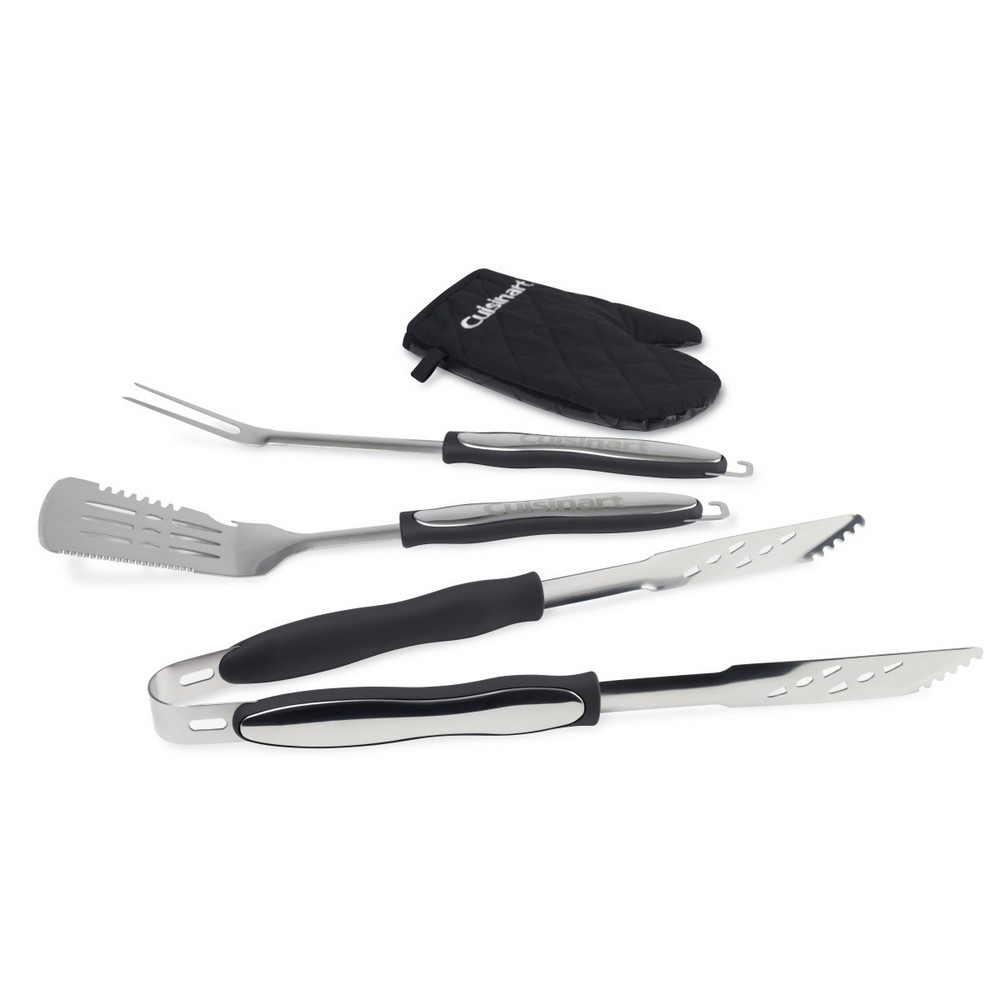 Cuisinart Outdoor® 4-Piece Grill Tool Set - Black